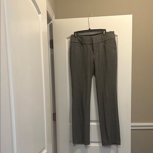 Nine West Black and Gray Bootcut Pants